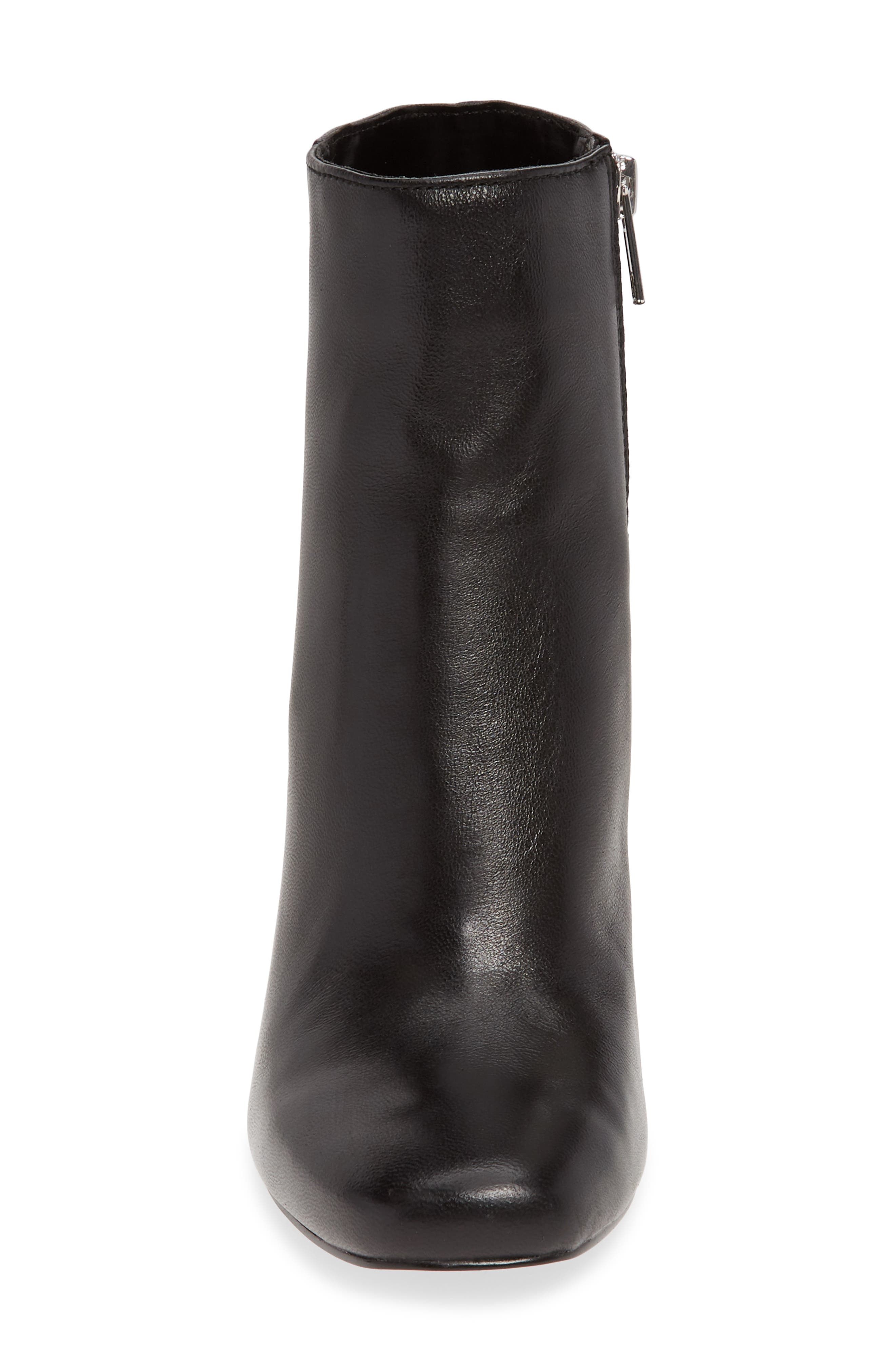 Pixie Bootie, Alternate, color, BLACK LEATHER