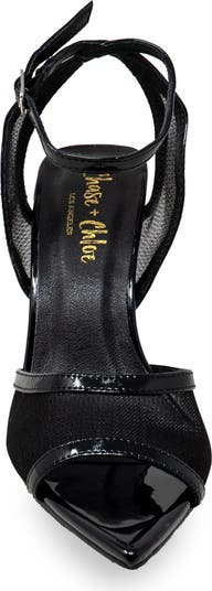 Mesh Ankle Strap Sandal