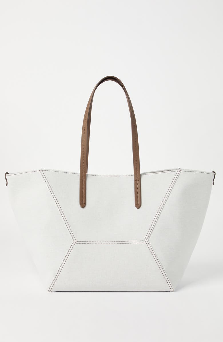 Brunello Cucinelli Gabardine BC Duo bag, Alternate, color,