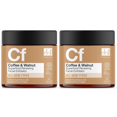 Coffee Superfood Renewing Facial Exfoliator 60ml x 2 Duo Pack
