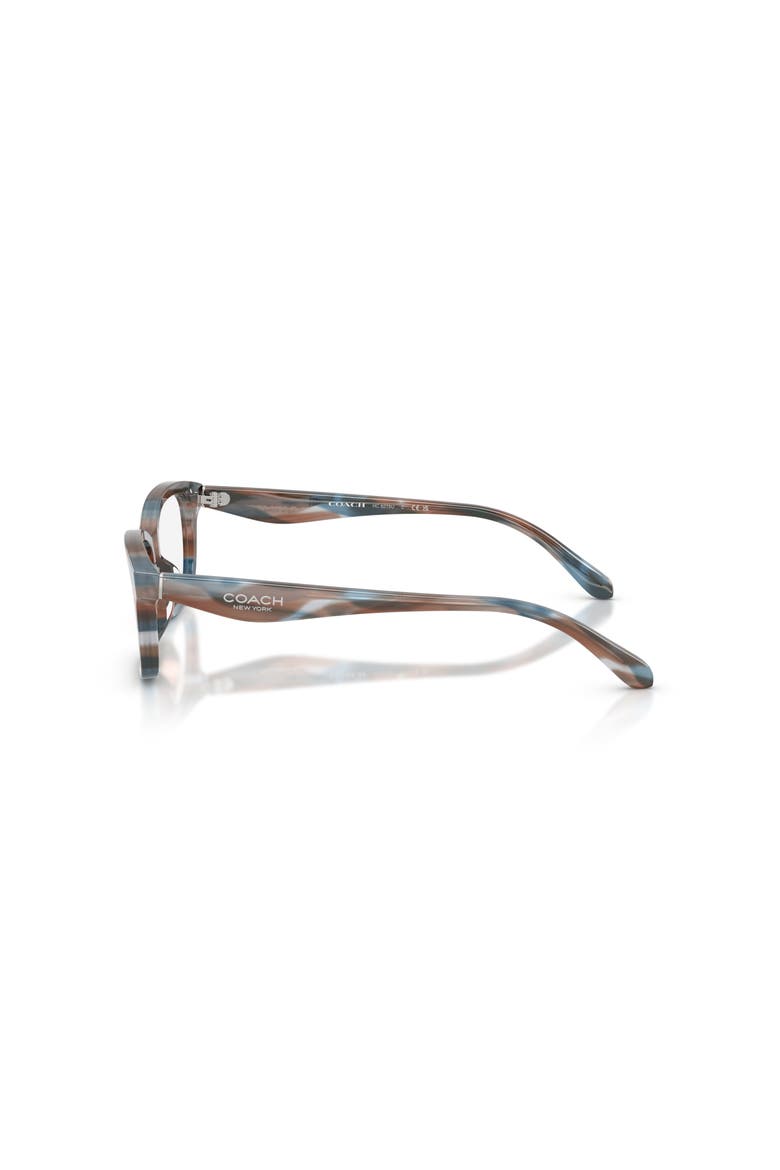 49mm Rectangle optical glasses, Alternate, color, Blue