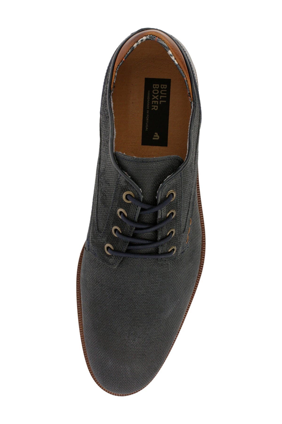 BULLBOXER Textured Leather Derby, Alternate, color, 