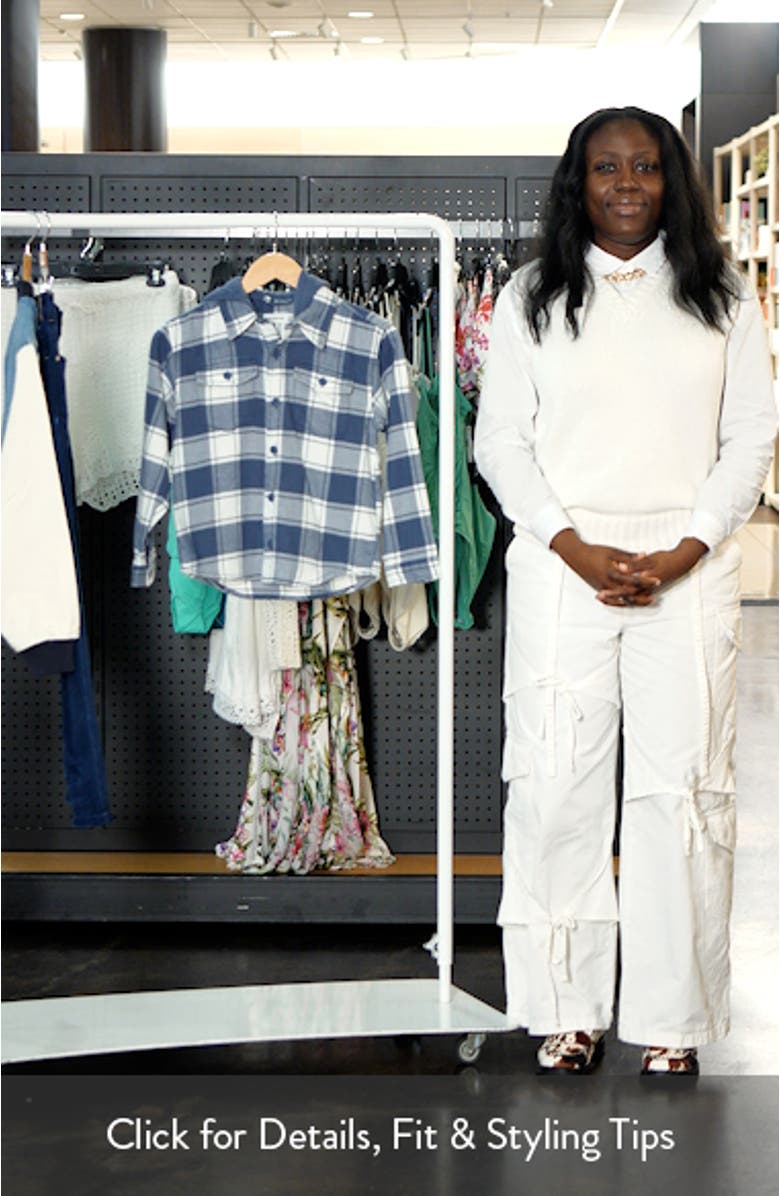 Kids' Hooded Flannel Button-Up Shirt, sales video thumbnail