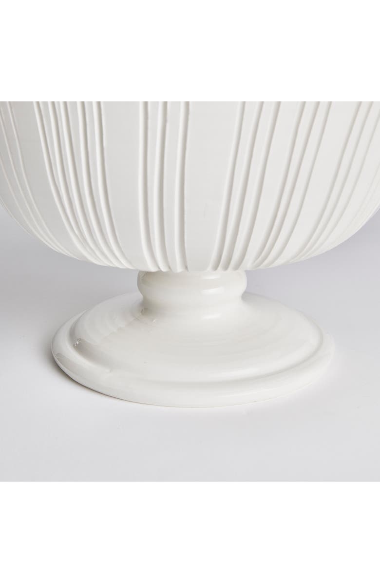 Napa Home & Garden Perla Decorative Footed Bowl, Alternate, color, White