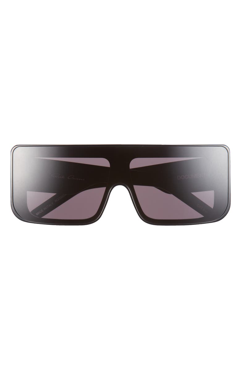 Rick Owens Documenta Shield Sunglasses, Main, color,