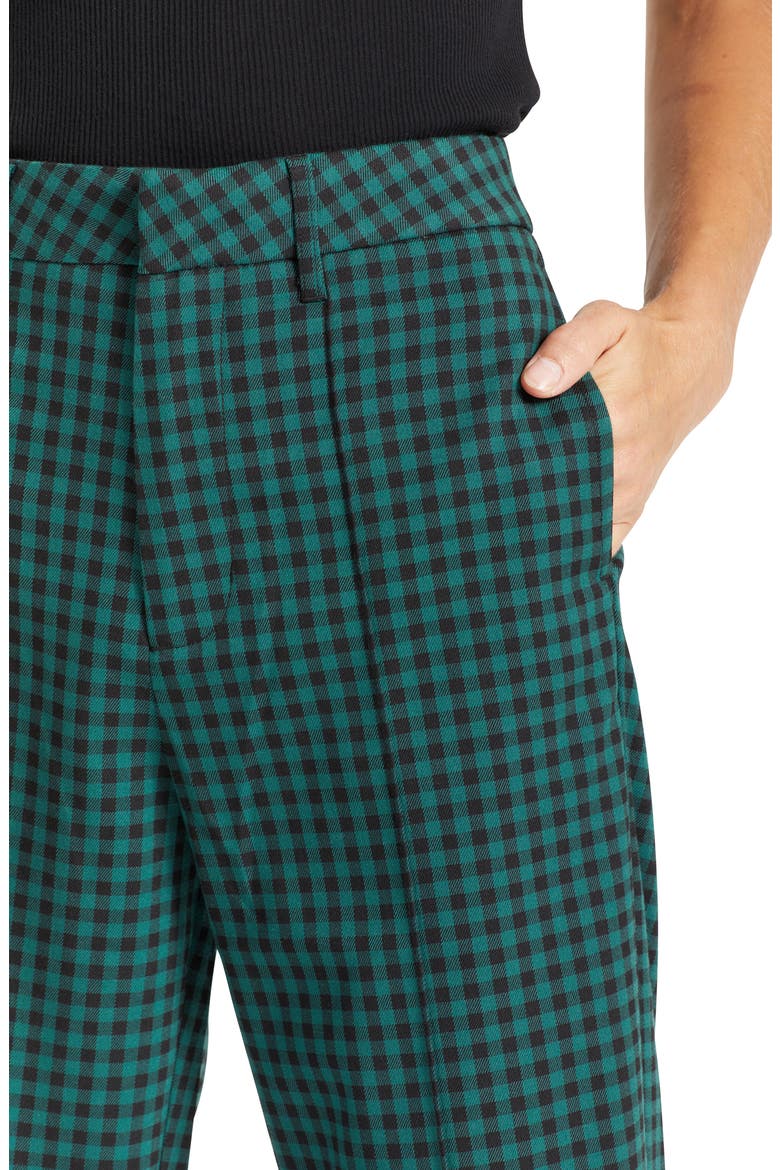 Retro Ankle Trousers, Alternate, color, EMERALD