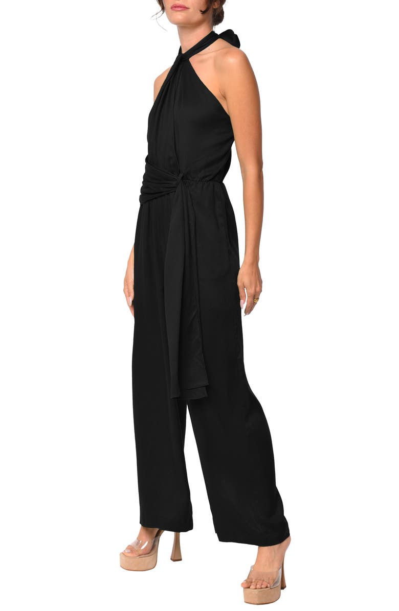 CIEBON Luana Halter Neck Jumpsuit, Alternate, color, 