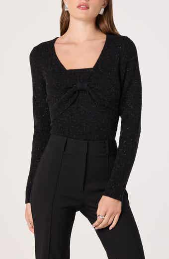 ASTR the Label Metallic Bolero Jacket & Tube Top Set