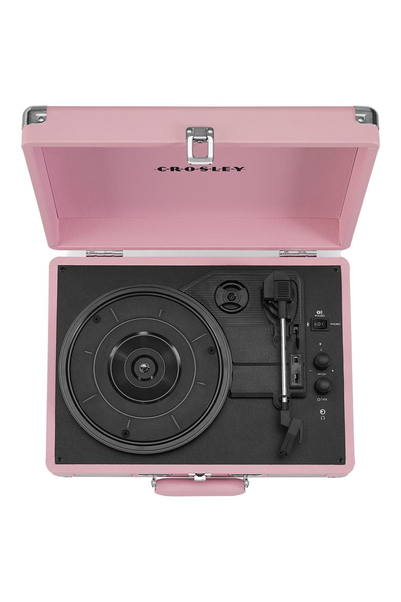 Cruiser Plus Record Player, Alternate, color, BLUSH