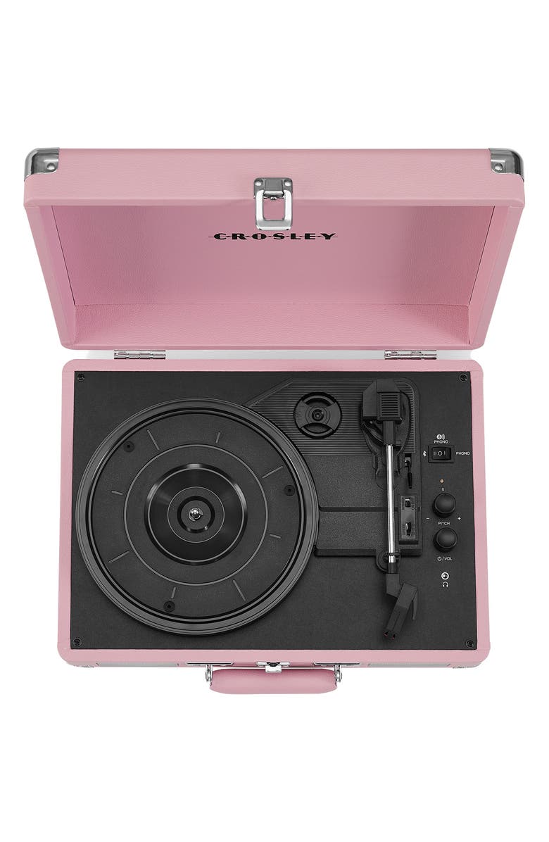 Crosley Radio Cruiser Plus Record Player, Alternate, color, Blush