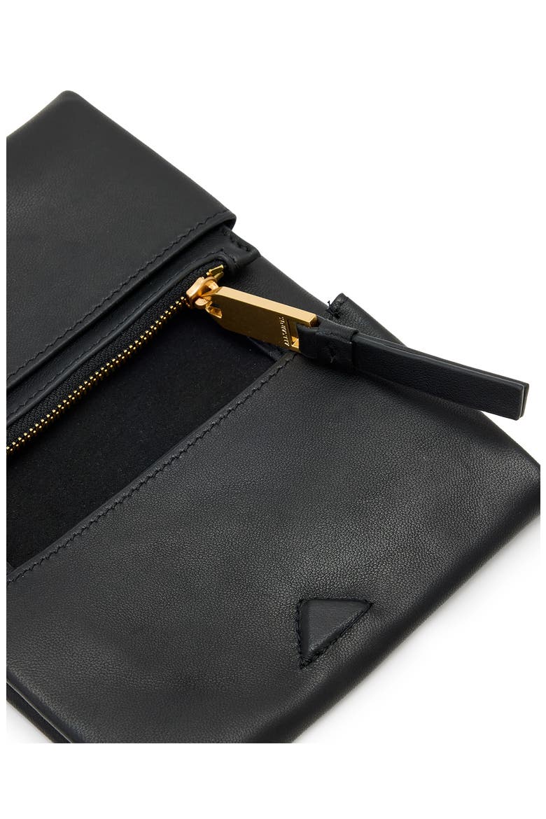 Harluna Leather Bifold Wallet, Alternate, color, BLACK