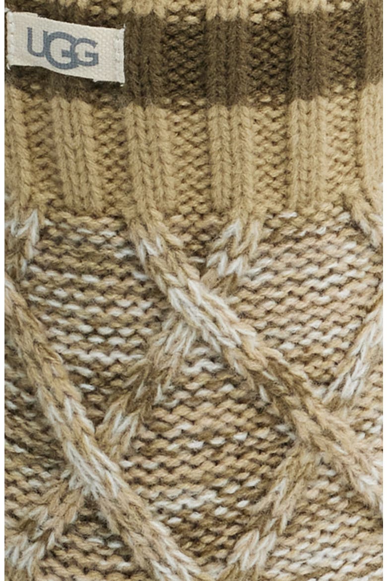 Deedee Fleece Lined Quarter Socks, Alternate, color, BURNT OLIVE/MUTED BRASS MELANG