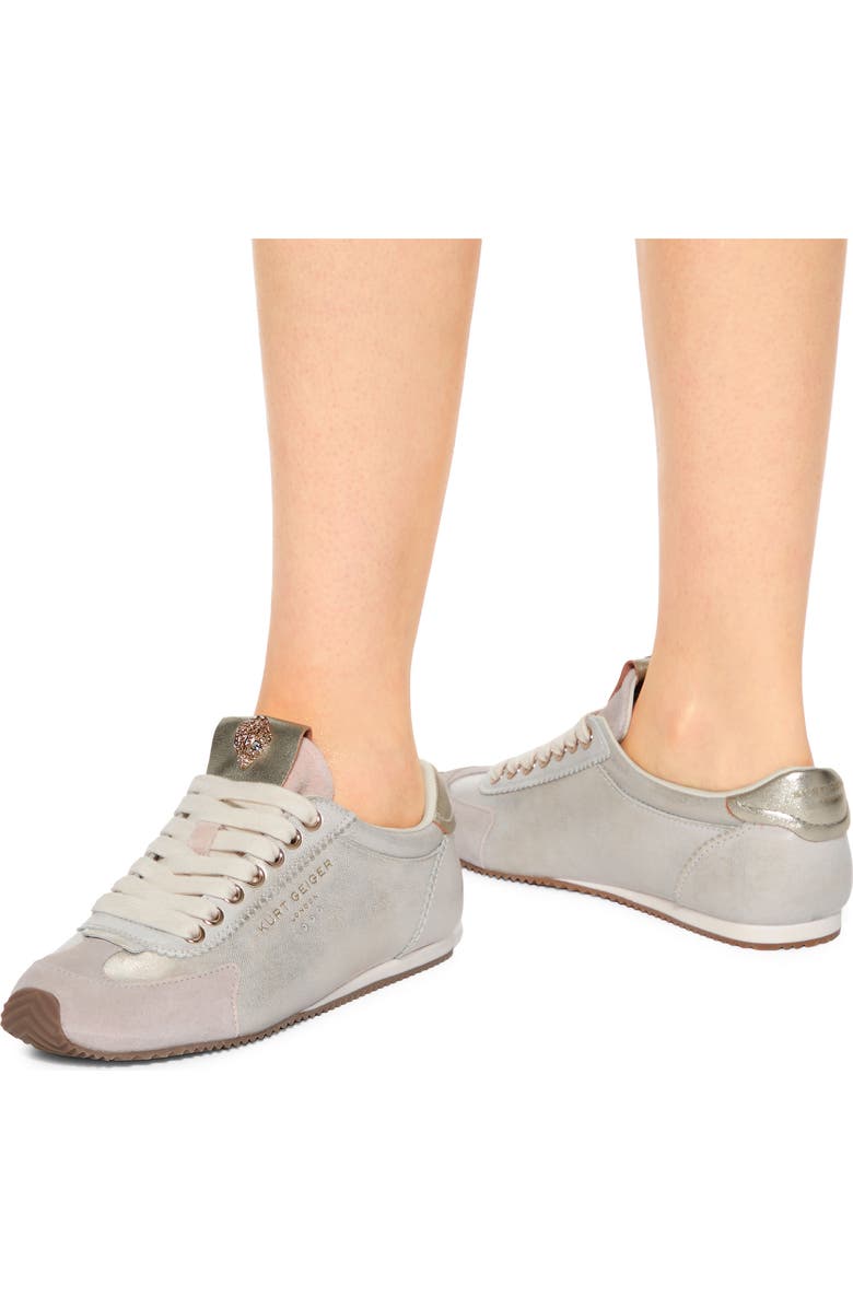 Kurt Geiger London Islington Sneaker, Alternate, color, Silver/ White