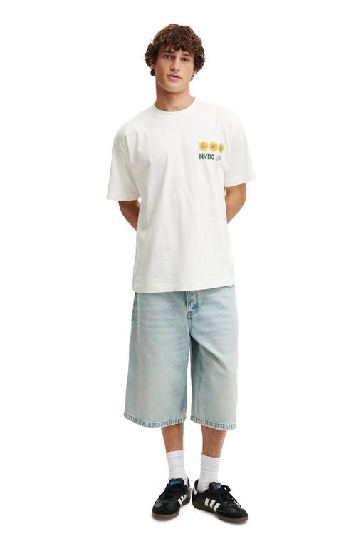 COTTON ON BOX FIT NEW YORK LICENSE T-SHIRT