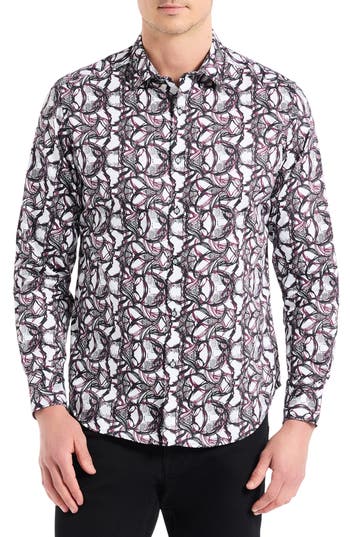 Robert Graham Gifford Cotton Button-up Shirt In Multi