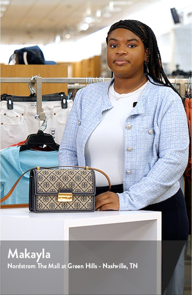 T Monogram Convertible Shoulder Bag, sales video thumbnail