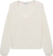 MANGO V-Neck Sweater