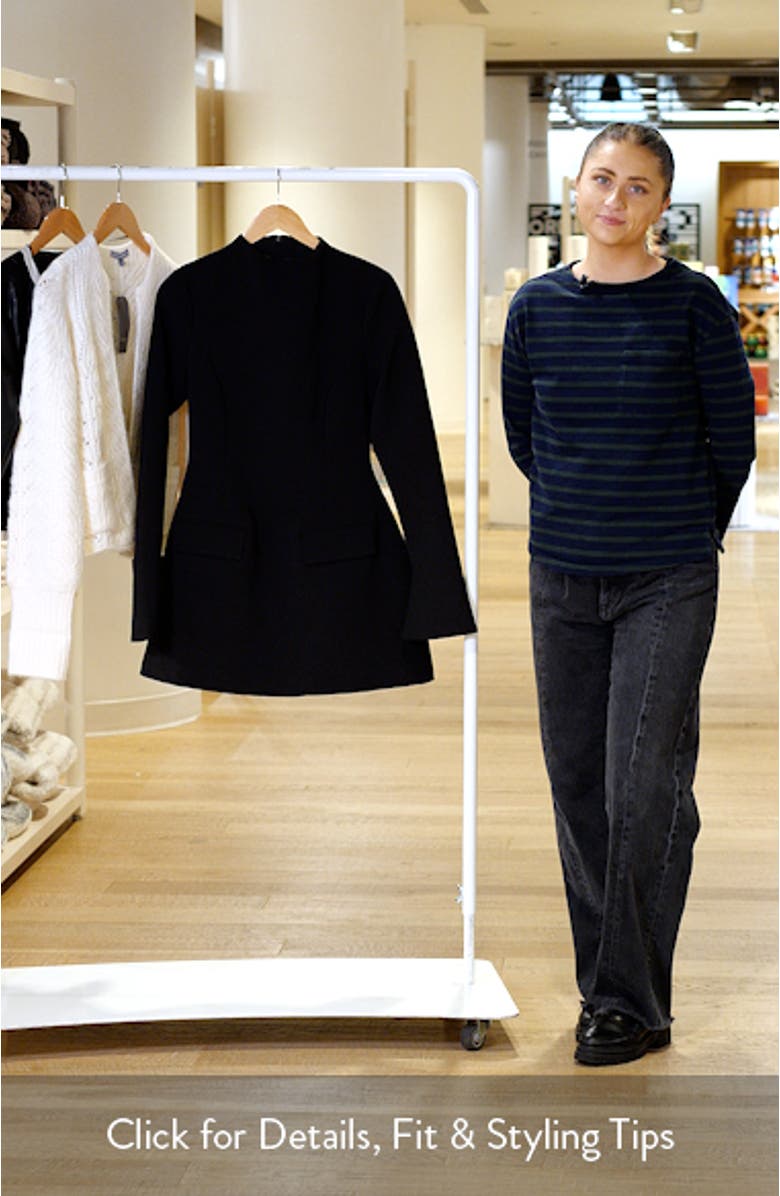 The Ultimate Muse Split Sleeve Minidress with Pockets, sales video thumbnail