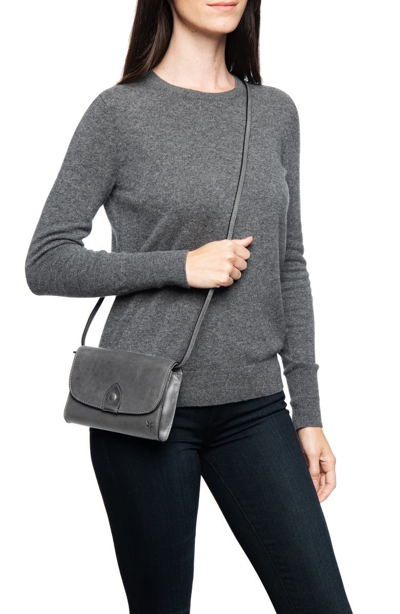 Frye Melissa Leather Crossbody Bag, Alternate, color,