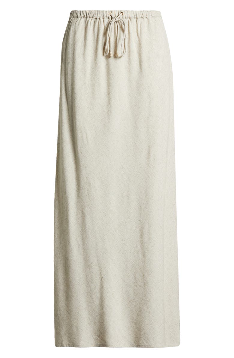 River Island Drawstring Waist Maxi Skirt, Alternate, color, 