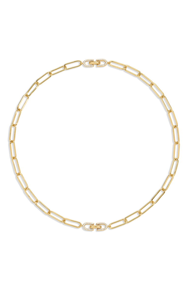 Electric Picks Costar Necklace, Main, color, Gold