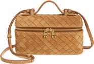 Bottega Veneta Bang Bang Intrecciato Suede Vanity Case
