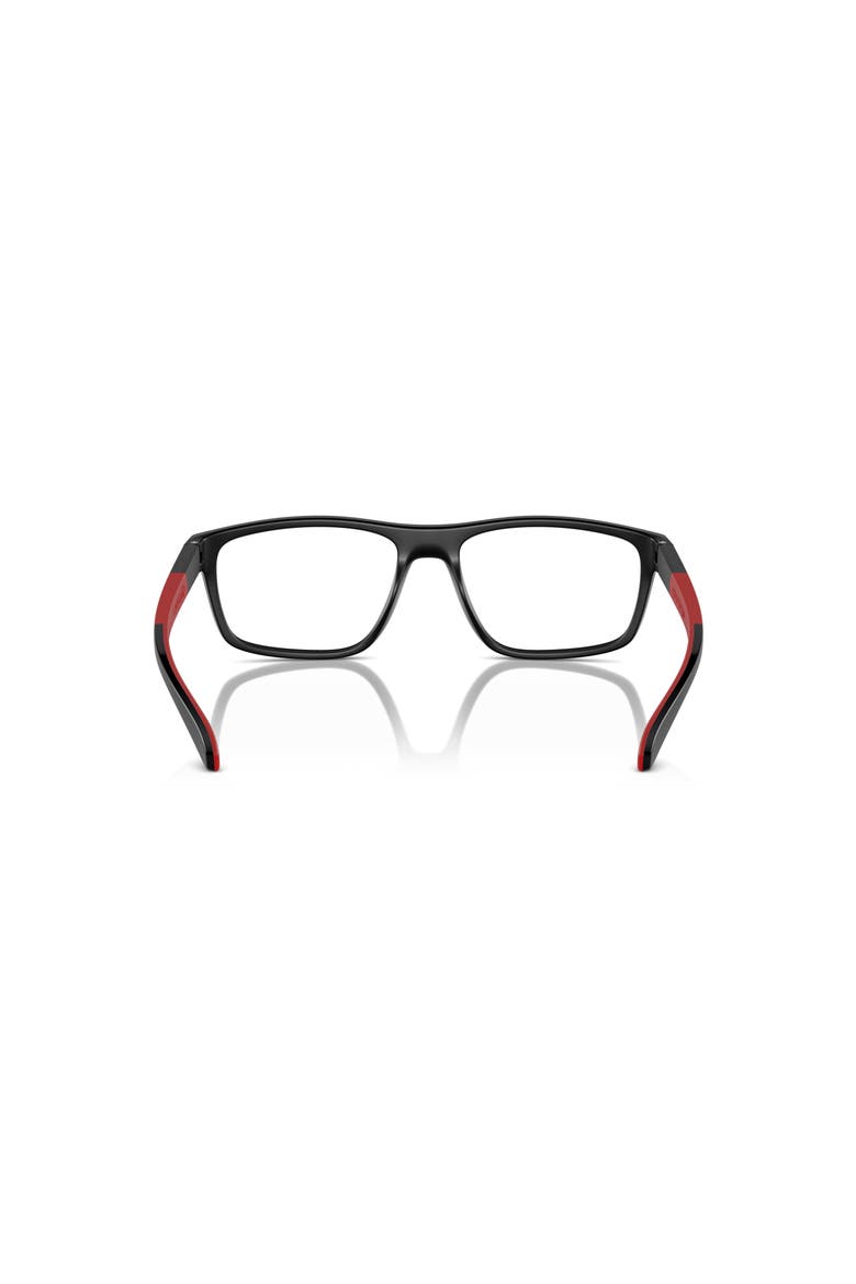 54mm Rectangle optical glasses, Alternate, color, Black