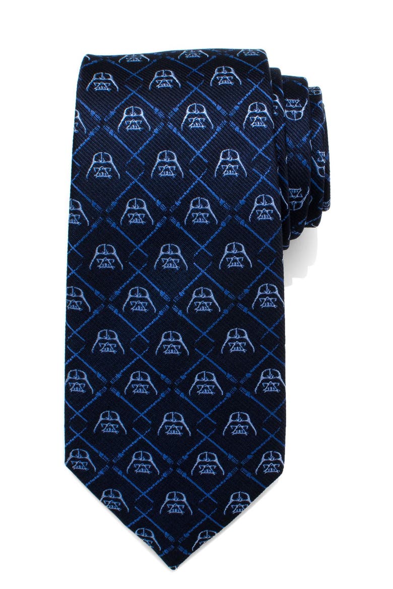 Star Wars™ - Darth Vader Silk Tie, Main, color, BLUE