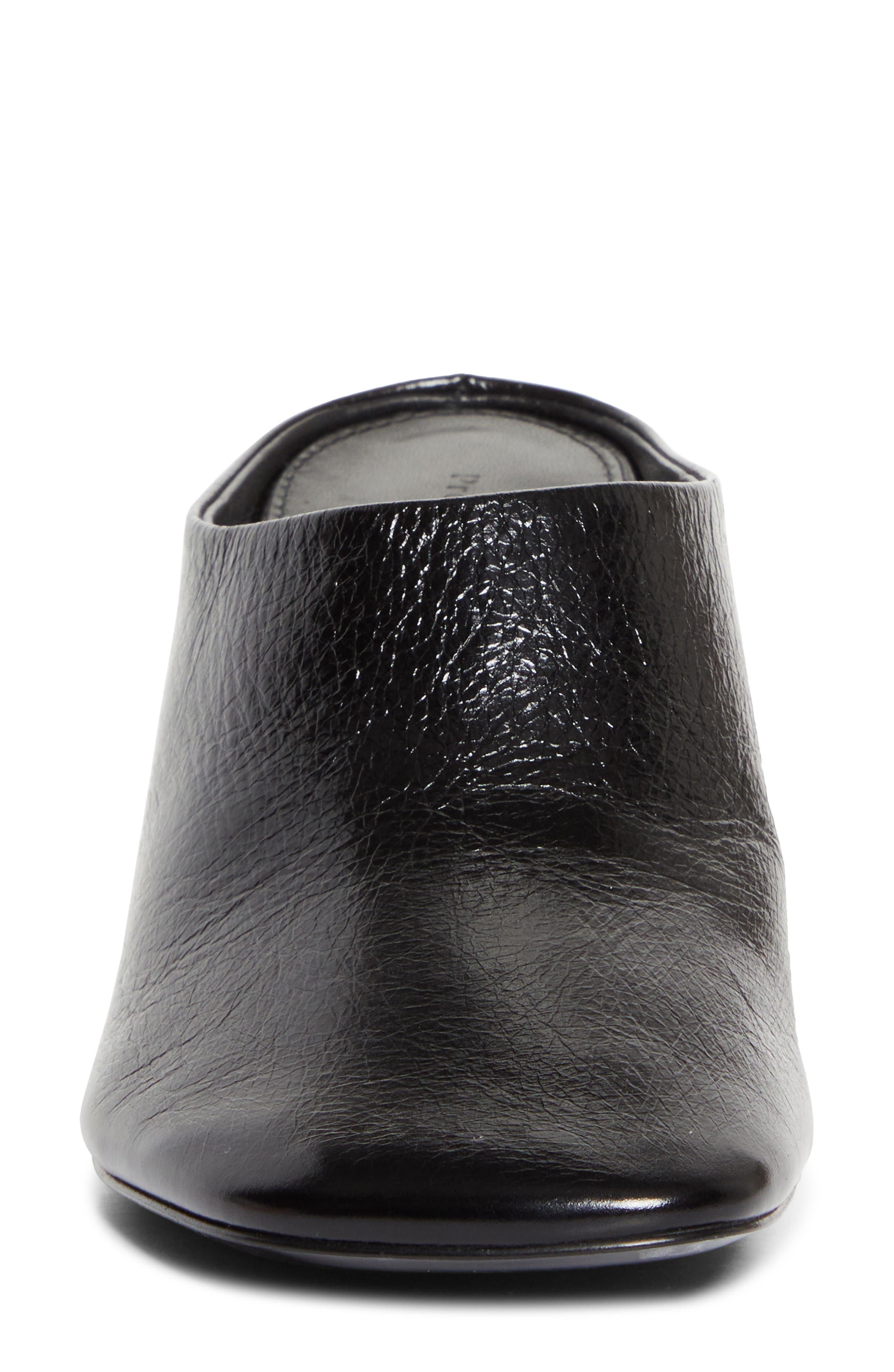 Proenza Schouler Slant Mule, Alternate, color, Black