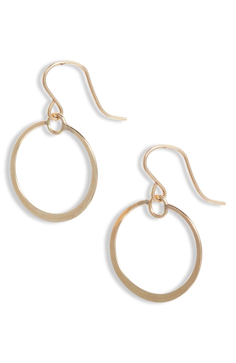Nashelle Muse Circle Drop Earrings, Main, color, 