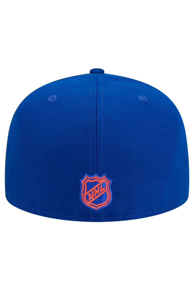 Men's New Era Royal Edmonton Oilers Core 59FIFTY Fitted Hat, Alternate, color, Royal