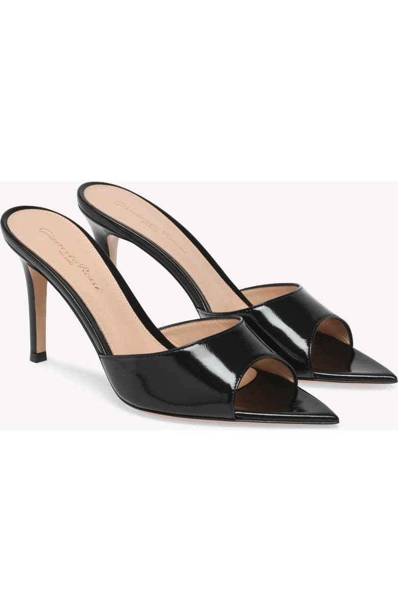 Gianvito Rossi Elle 85 Mule, Alternate, color, Black Nappa