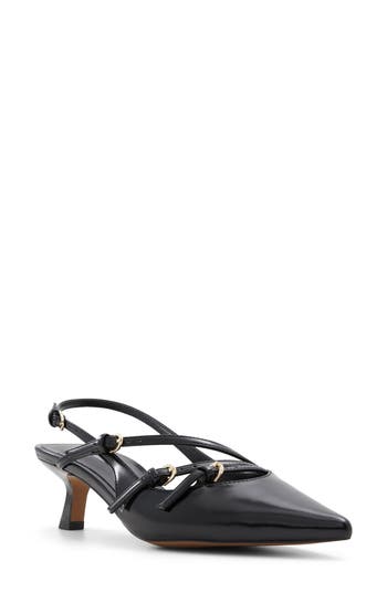 Call It Spring By Aldo Reginna Strappy Slingback Pump In Black