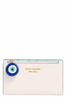 Evil Eye Spazzolato Leather Card Case