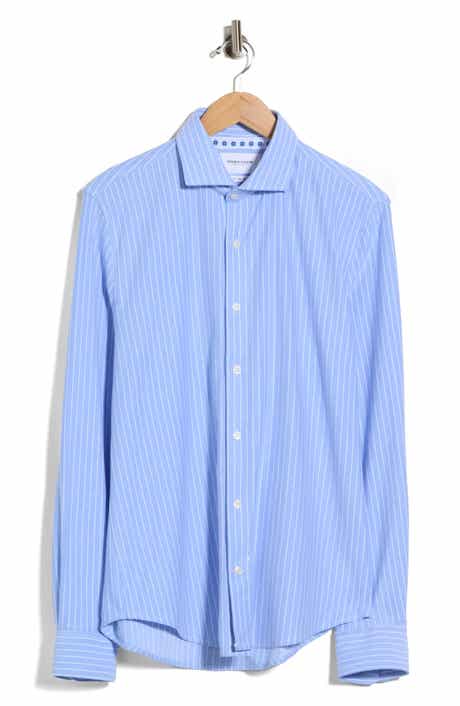 Stripe Button-Up Shirt