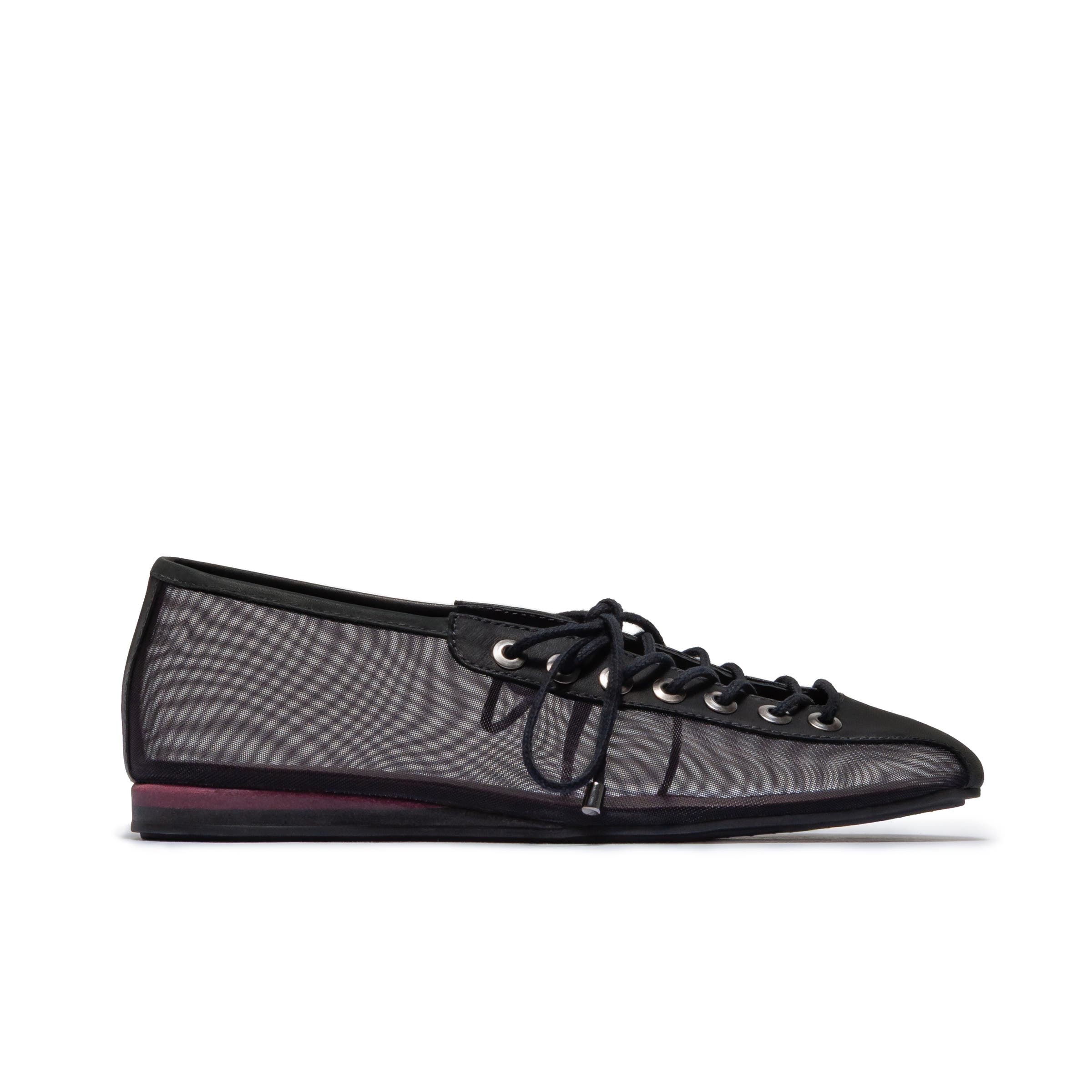 Bernardo Footwear Billie Sneakerina, Main, color, Black