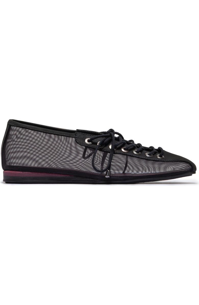 Bernardo Footwear Billie Sneakerina, Main, color, Black