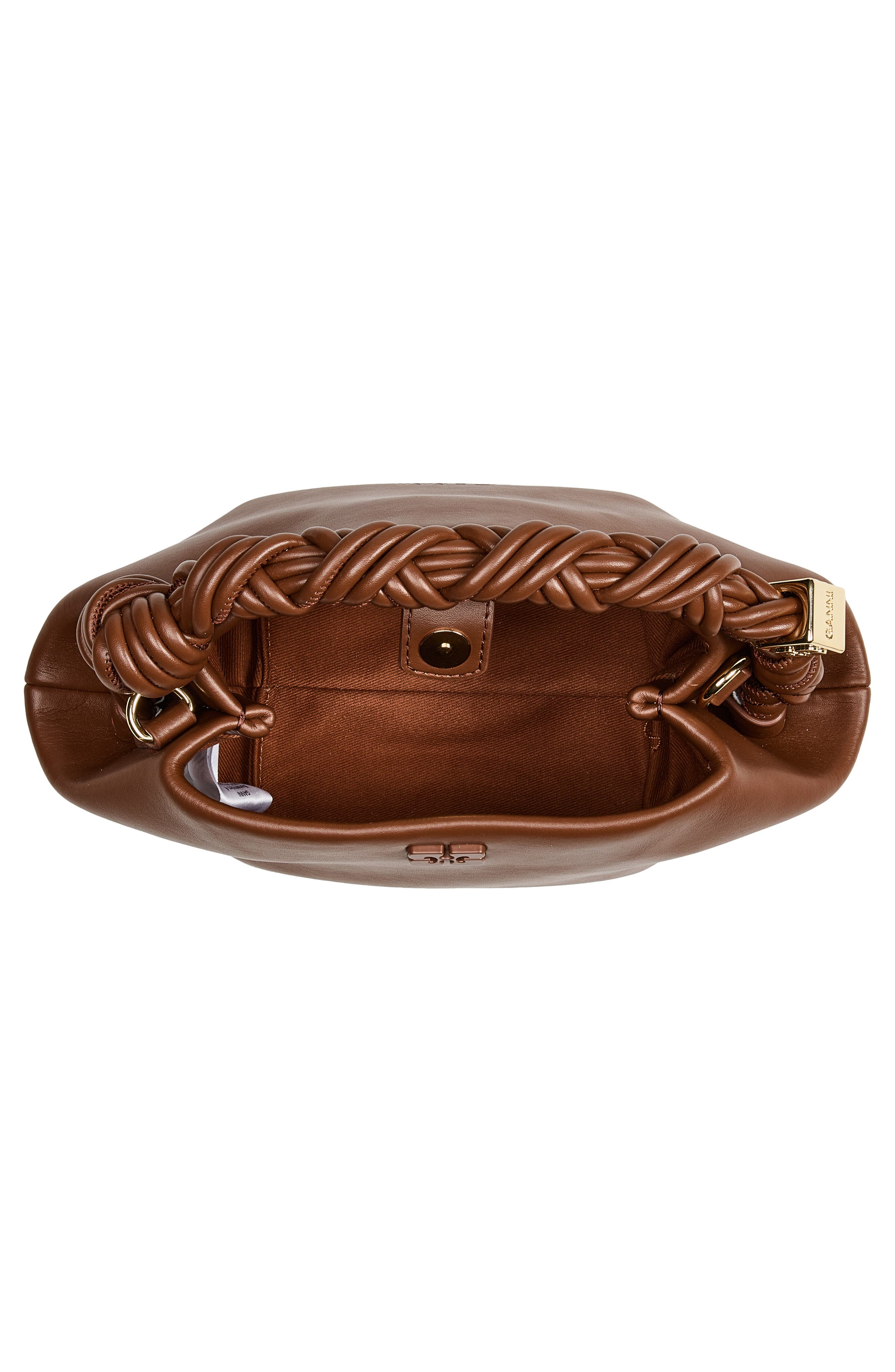 Bou Mini Leather Bag, Alternate, color, SORREL HORSE