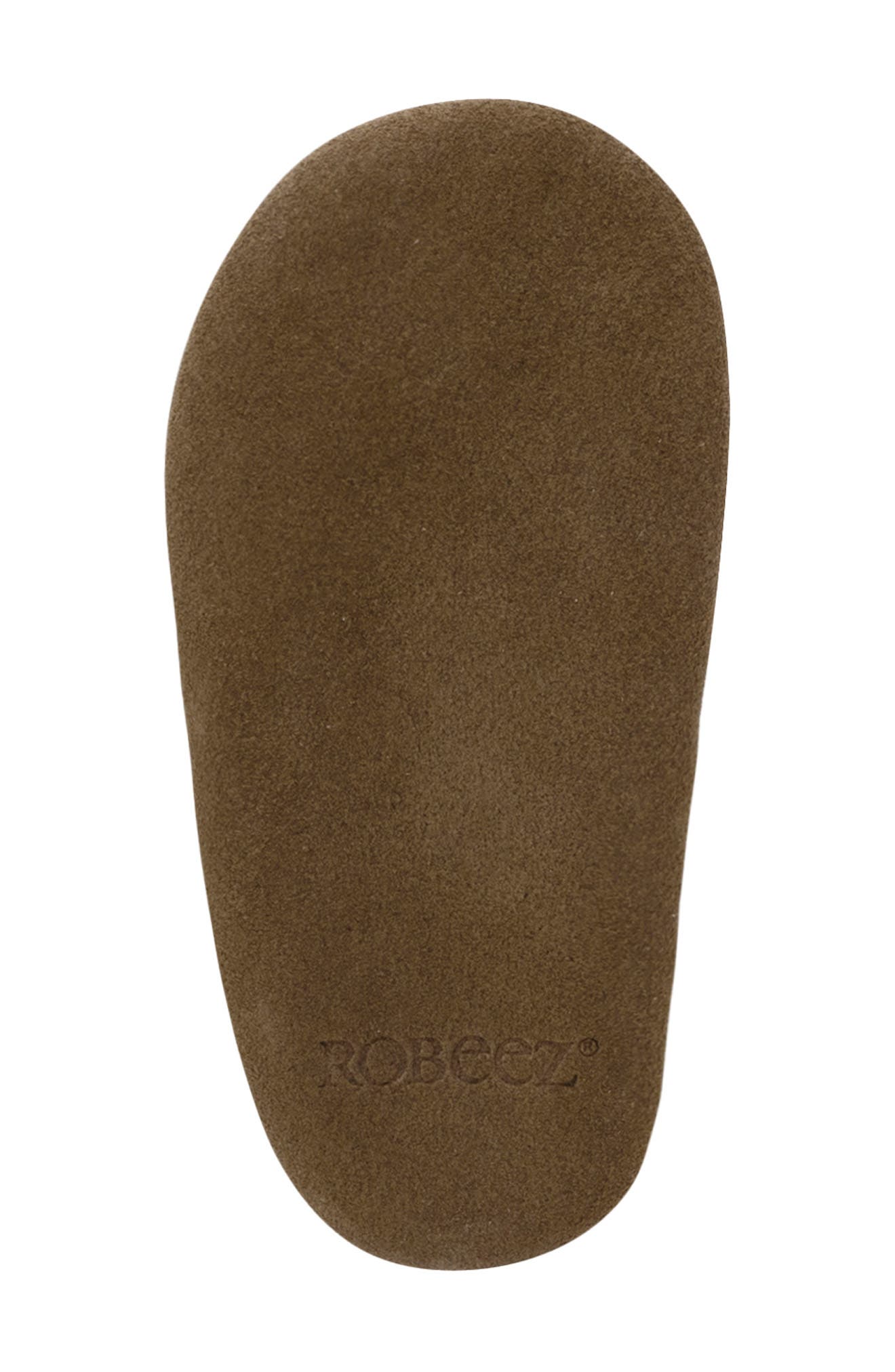 Robeez<sup>®</sup> Pretty Pearl Metallic Bow Crib Shoe, Alternate, color, Gold Shimmer