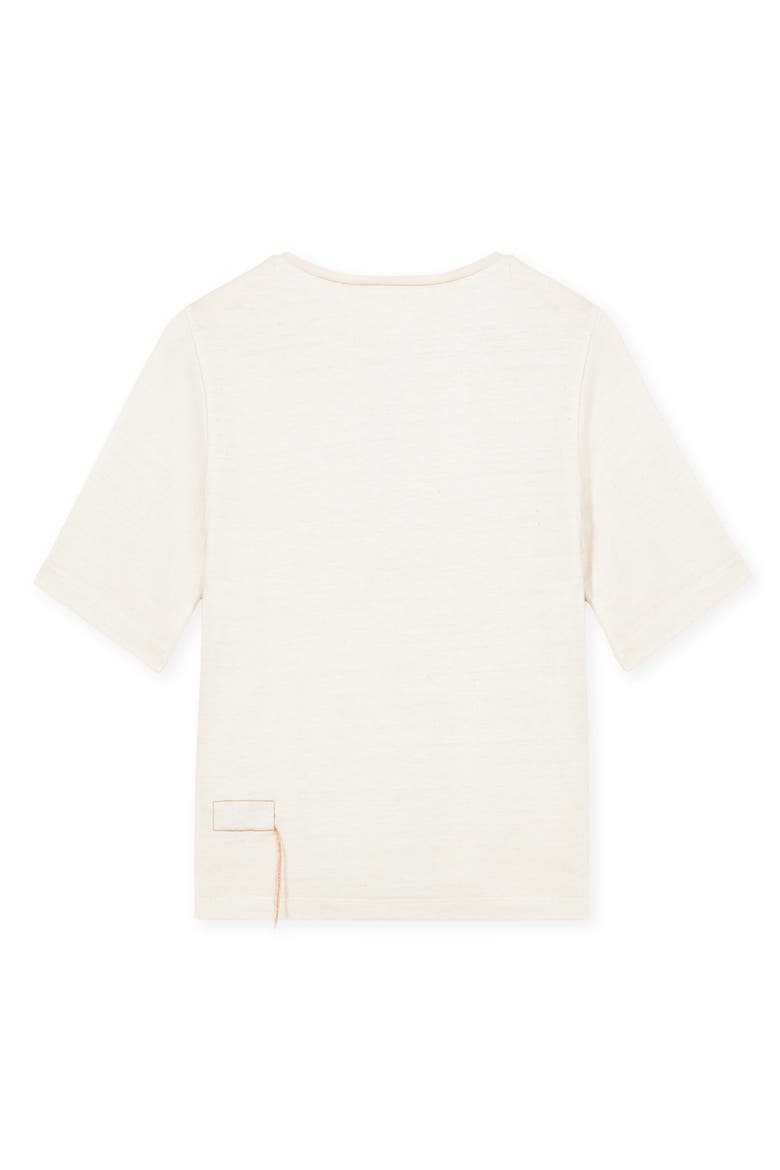 Cherry Crochet T-Shirt, Alternate, color, Dove Grey