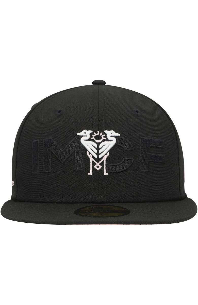 New Era Men's New Era Black Inter Miami CF Kick Off 59FIFTY Fitted Hat, Alternate, color, 