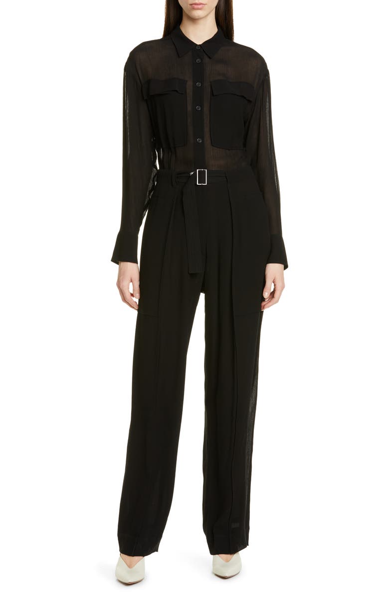JASON WU Crinkle Jumpsuit, Main, color, 