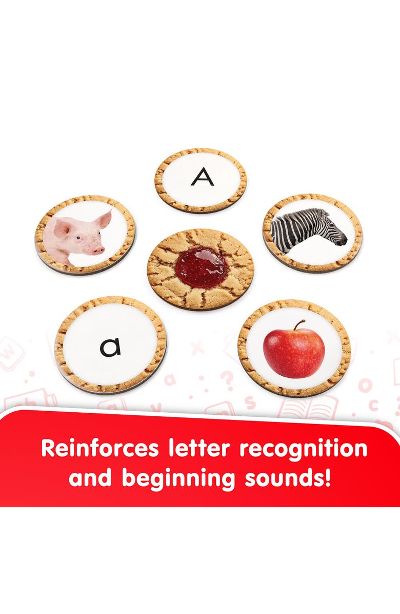 Junior Learning Alphabet Snacks ABC Game, Alternate, color, Multicolored