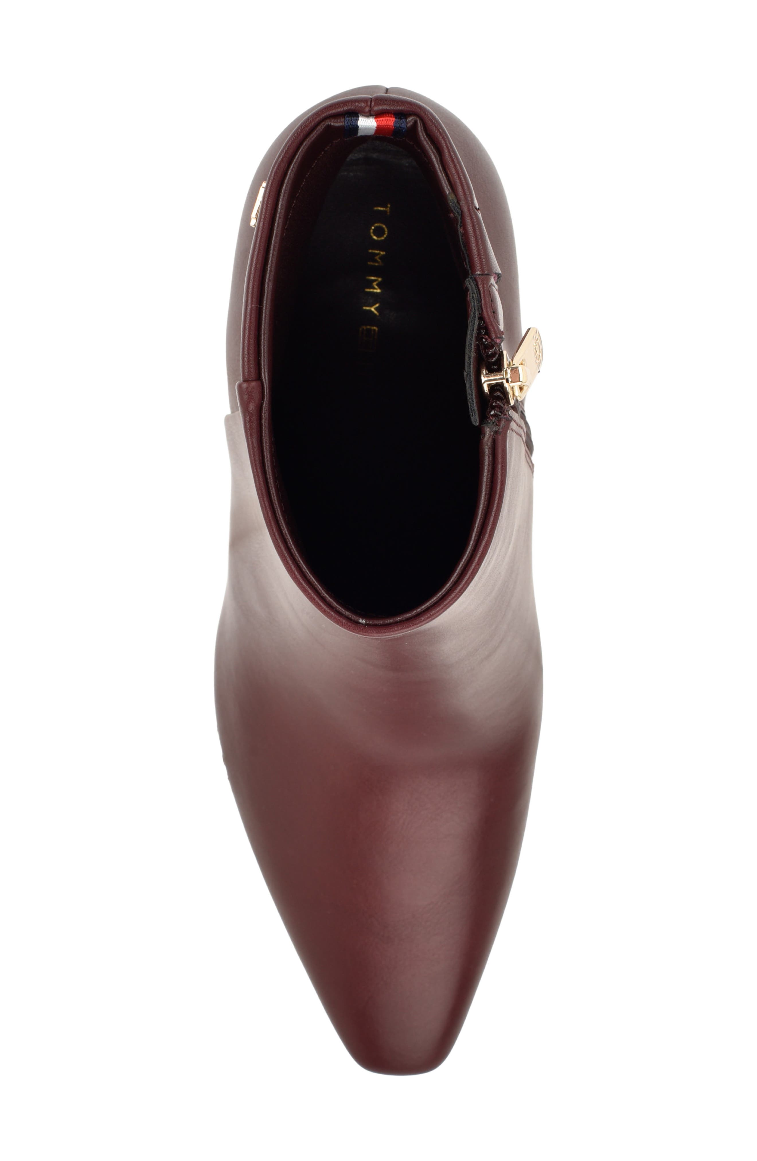 Eddey Bootie, Alternate, color, BURGUNDY
