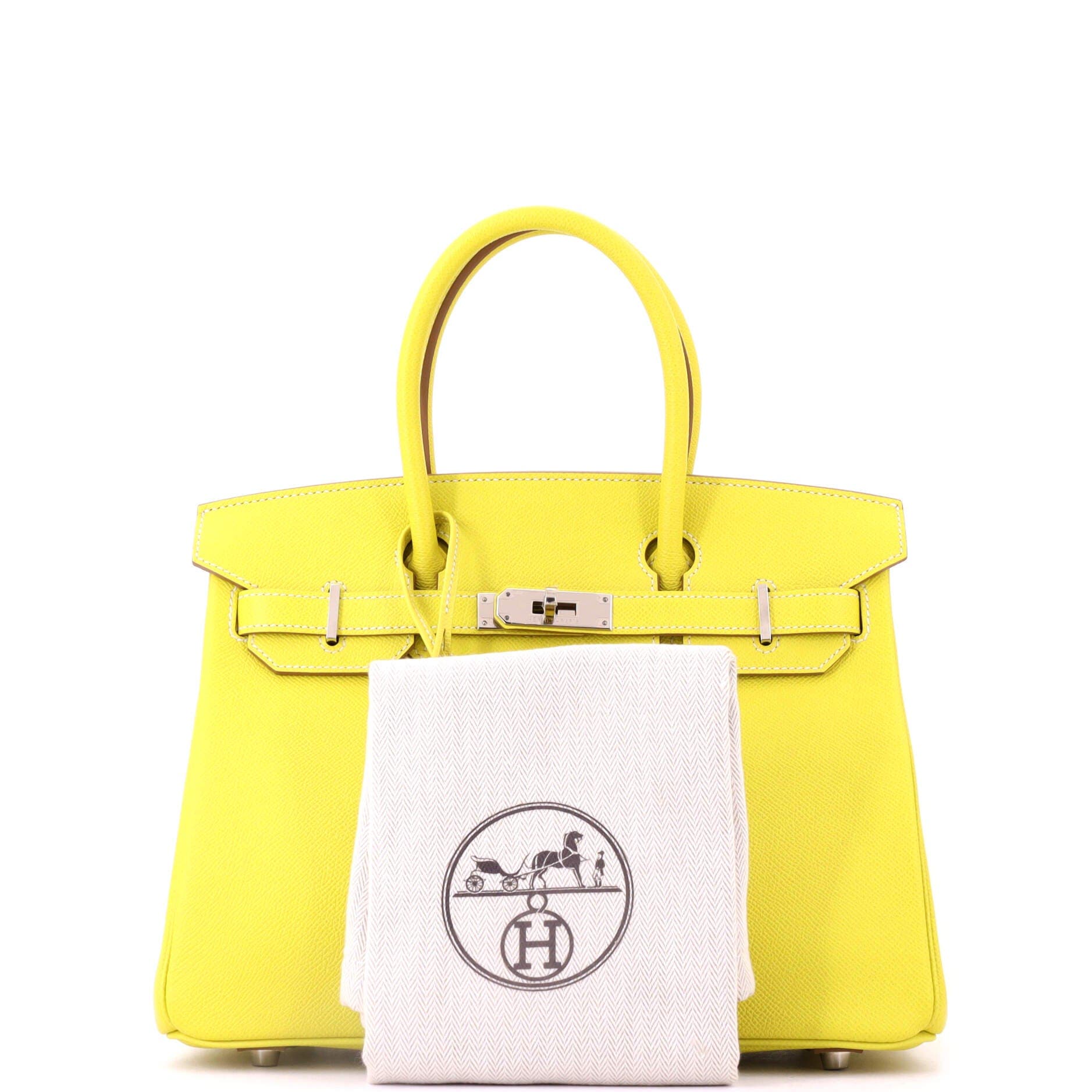 Candy Birkin Bag Epsom 30, Alternate, color, Yellow