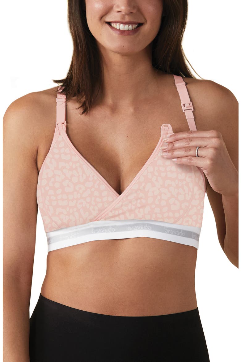 Original Nursing Bra, Alternate, color, PINK LEOPARD