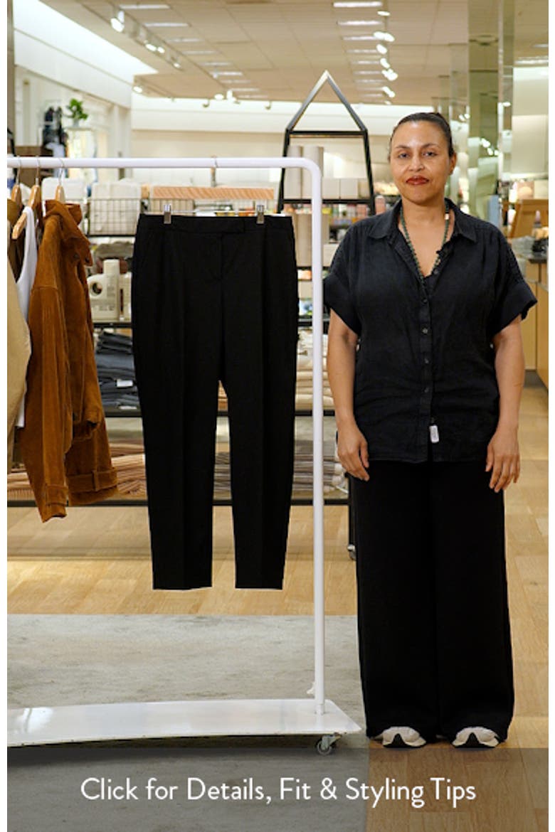 Washable Claire Straight Leg Pants video