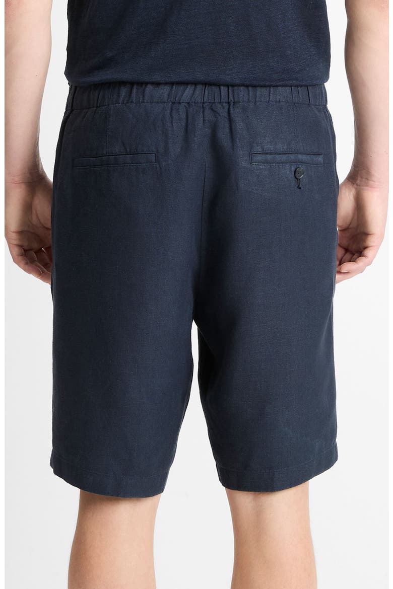 Lightweight Hemp Linen Shorts, Alternate, color, COASTAL