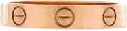 Pre-Owned Cartier Love Wedding Band Ring 18K Rose Gold