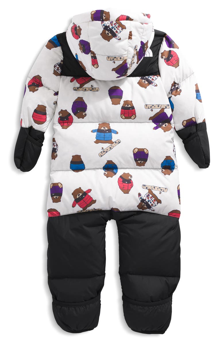 The North Face 1996 Retro Nuptse<sup>®</sup> 700 Fill Power Down Bunting, Alternate, color, Tnf White Nuptse Bears Print